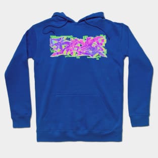 Dedos letters 5b Hoodie